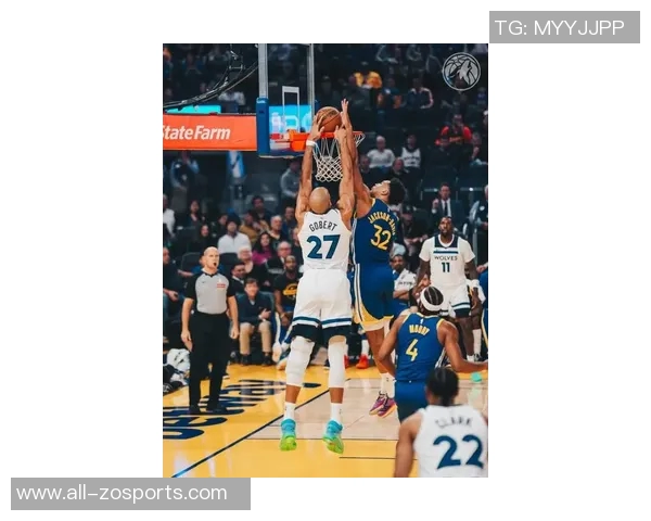 戈贝尔狂砍八记扣篮库里成背景板森林狼官方推文邀你观看精彩集锦